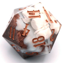 Load image into Gallery viewer, Hot Chocolate  - 23mm Oversized d20
