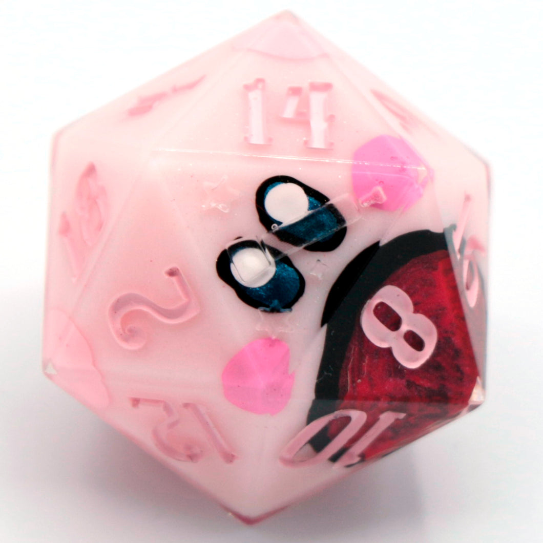 Kirby (inhaling) - 23mm Oversized d20