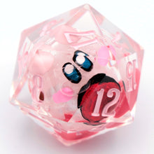 Load image into Gallery viewer, Kirby (inhaling) - 23mm Oversized d20
