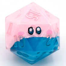 Load image into Gallery viewer, Kirby (mouthful of sky) - 23mm Oversized d20
