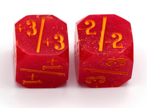 Loyal - 8d6 MtG Counter Set