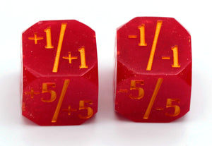 Loyal - 8d6 MtG Counter Set