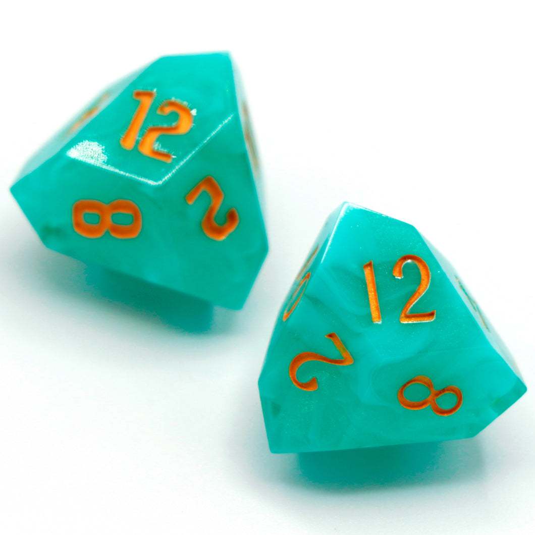 Mediterranean - Daggerheart d12 Pair