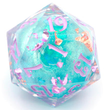 Load image into Gallery viewer, Mermaid (liquid core) - 23mm Oversized d20
