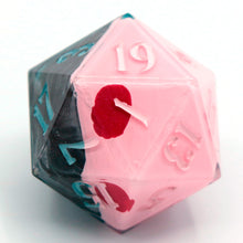 Load image into Gallery viewer, Kirby (mouthful of stormy seas) - 23mm Oversized d20
