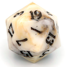 Load image into Gallery viewer, Moss Marble  - 23mm Oversized d20
