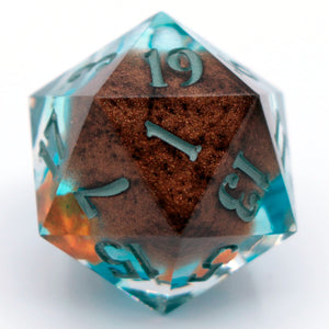 Mudkip  - 23mm Oversized d20