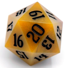 Load image into Gallery viewer, Mustard  - Spindown d20
