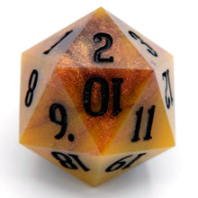 Load image into Gallery viewer, Mustard  - Spindown d20
