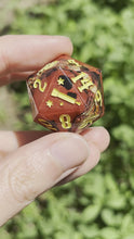 Load and play video in Gallery viewer, White Hot - 27mm d20 Chonk
