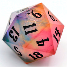 Load image into Gallery viewer, Pride (liquid core) - 27mm Chonk d20
