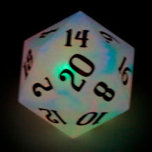 Load image into Gallery viewer, Rainbow Glow - d20 Single
