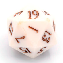 Load image into Gallery viewer, Roasted Marshmallows - 23mm Oversized d20
