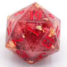 Load image into Gallery viewer, Royal Blood (liquid core) - 27mm Chonk d20
