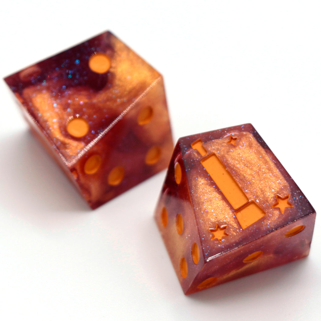 Runic - Chiral d6 Pair