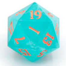 Load image into Gallery viewer, Seafoam  - 23mm Oversized d20
