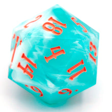 Load image into Gallery viewer, Seafoam  - 23mm Oversized d20

