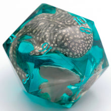 Load image into Gallery viewer, Sharks! - 60mm d20
