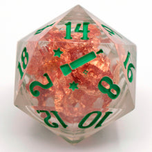 Load image into Gallery viewer, Smoke (liquid core) - 23mm Oversized d20
