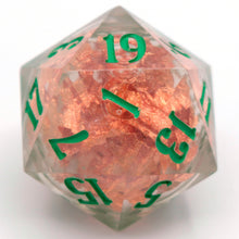 Load image into Gallery viewer, Smoke (liquid core) - 23mm Oversized d20
