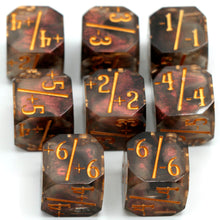 Load image into Gallery viewer, Solar Flare - 8d6 MtG Counter Set
