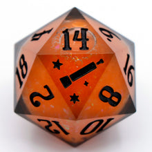 Load image into Gallery viewer, Spooky (liquid core) - 27mm Chonk d20
