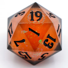 Load image into Gallery viewer, Spooky (liquid core) - 27mm Chonk d20
