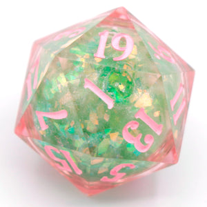 Spring Blossom (liquid core) - 23mm Oversized d20