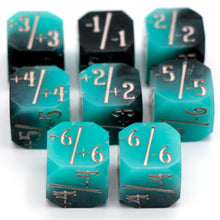 Load image into Gallery viewer, Starlit Sea - 8d6 MtG Counter Set
