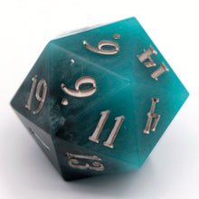 Load image into Gallery viewer, Starlit Sea  - 23mm Oversized d20

