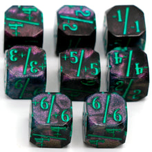Load image into Gallery viewer, The Discovery of Magic - 8d6 MtG Counter Set
