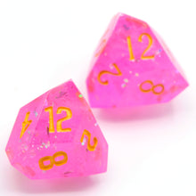 Load image into Gallery viewer, Pretty in Pink - Daggerheart d12 Pair
