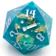Load image into Gallery viewer, Treasure Dive  - 23mm Oversized d20
