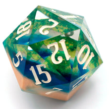 Load image into Gallery viewer, Tropical Islands - 27mm d20 Chonk
