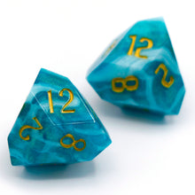 Load image into Gallery viewer, Tropical Tides - Daggerheart d12 Pair
