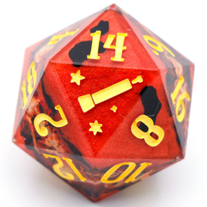 White Hot - 27mm d20 Chonk