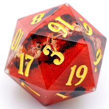 Load image into Gallery viewer, White Hot - 27mm d20 Chonk
