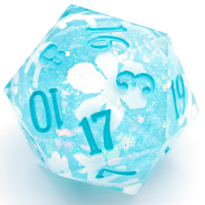 Winter (Liquid Core) - 27mm d20 Chonk