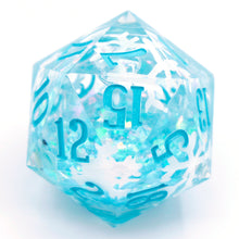 Load image into Gallery viewer, Winter (Liquid Core) - 27mm d20 Chonk
