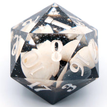Load image into Gallery viewer, Black Sand Shells - 27mm d20 Chonk

