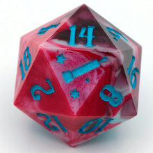 Load image into Gallery viewer, Blood in the Water - 27mm d20 Chonk
