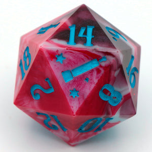 Blood in the Water - 27mm d20 Chonk