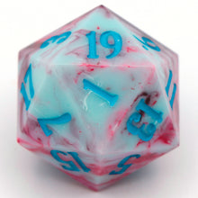 Load image into Gallery viewer, Blood in the Water - 27mm d20 Chonk
