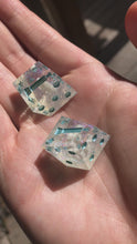 Load and play video in Gallery viewer, Frost Breath - Chiral d6 Pair
