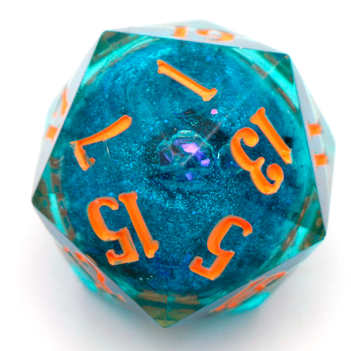 Inner Space Soul - d20 Single (liquid core) – Interstellar Dice