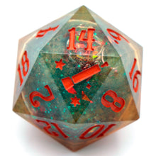 Load image into Gallery viewer, Pillars of Creation (liquid core) - 27mm Chonk d20
