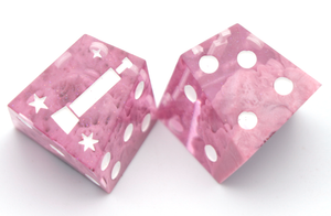 Pink Planet - Chiral d6 Pair
