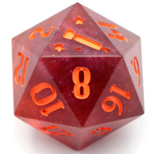 Load image into Gallery viewer, Raspberry Galaxy - d20 Single
