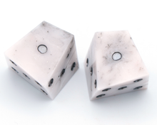 Load image into Gallery viewer, Rose Marble - Chiral d6 Pair
