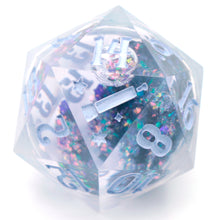 Load image into Gallery viewer, Soft Lavender (liquid core) - 27mm Chonk d20
